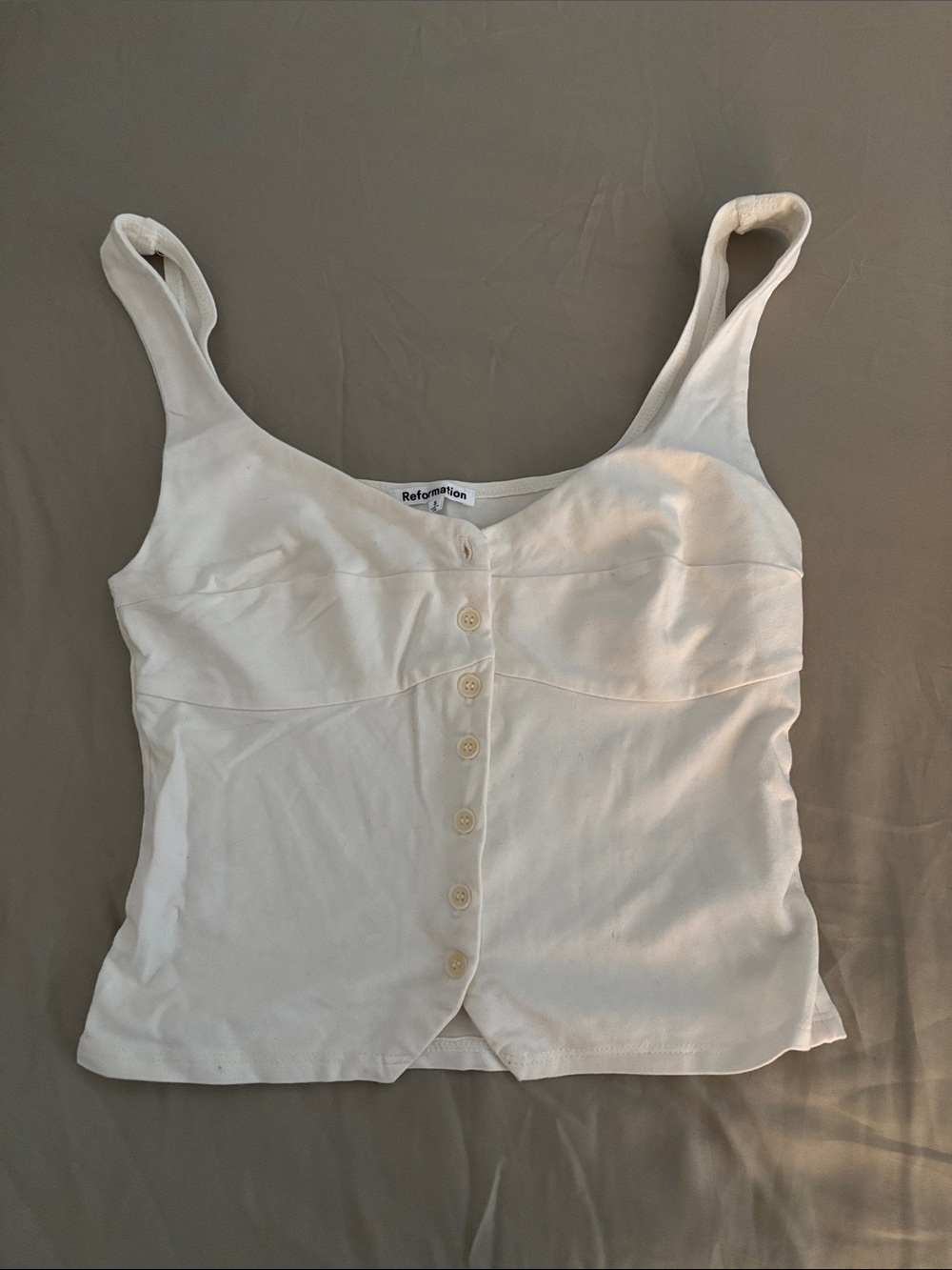 Reformation Donna Knit Tank